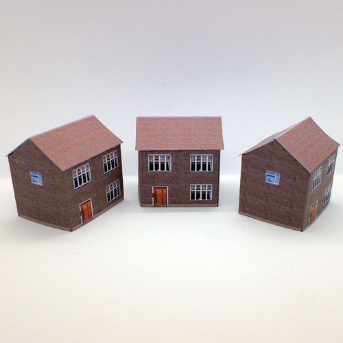 Card gauge houses - card, for